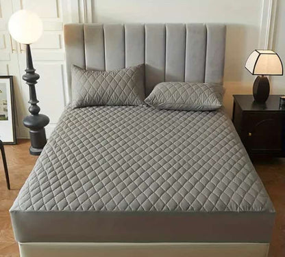 Protector De Colchon Impermeable + Fundas de Almohada de Regalo