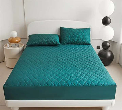 Protector De Colchon Impermeable + Fundas de Almohada de Regalo